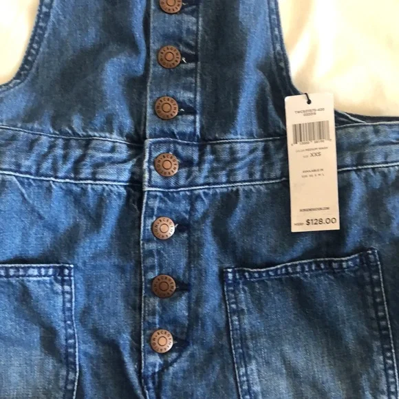 Capri Jeans Overalls - Picture 7 of 7